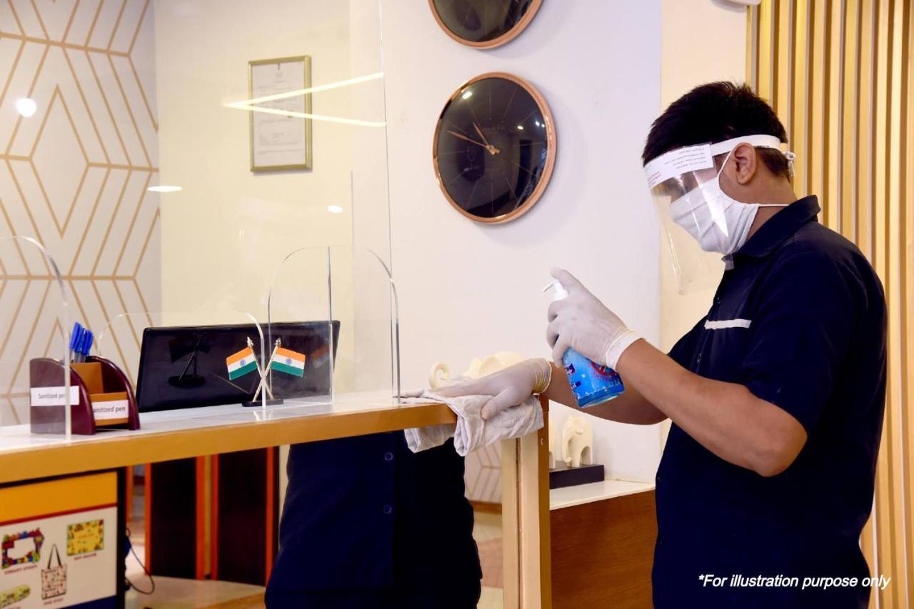 Airport Hotel Goodluck Yeni Delhi Dış mekan fotoğraf