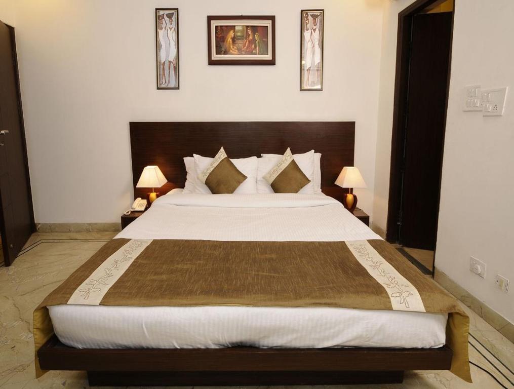 Airport Hotel Goodluck Yeni Delhi Oda fotoğraf